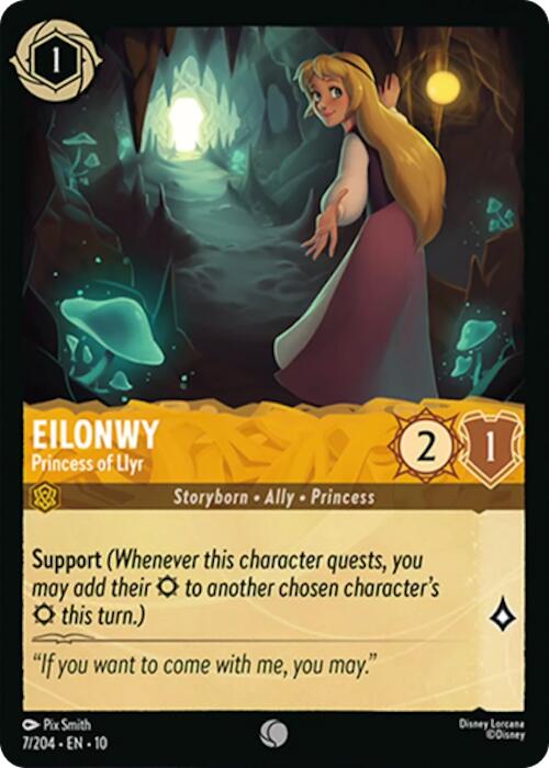 Disney Lorcana: Eilonwy - Princess of Llyr card image