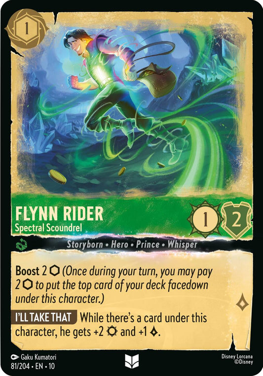 Disney Lorcana: Flynn Rider - Spectral Scoundrel card image