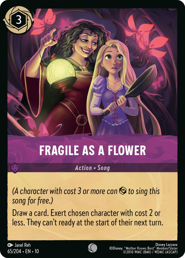 Disney Lorcana: Fragile as a Flower card image