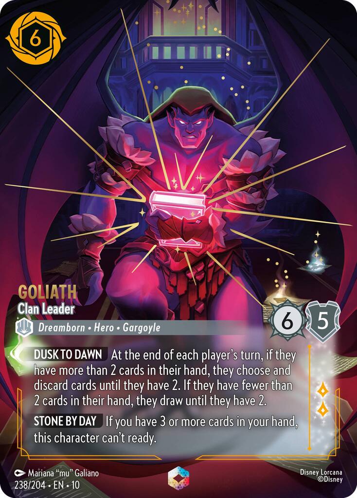 Disney Lorcana: Goliath - Clan Leader (Enchanted) card image