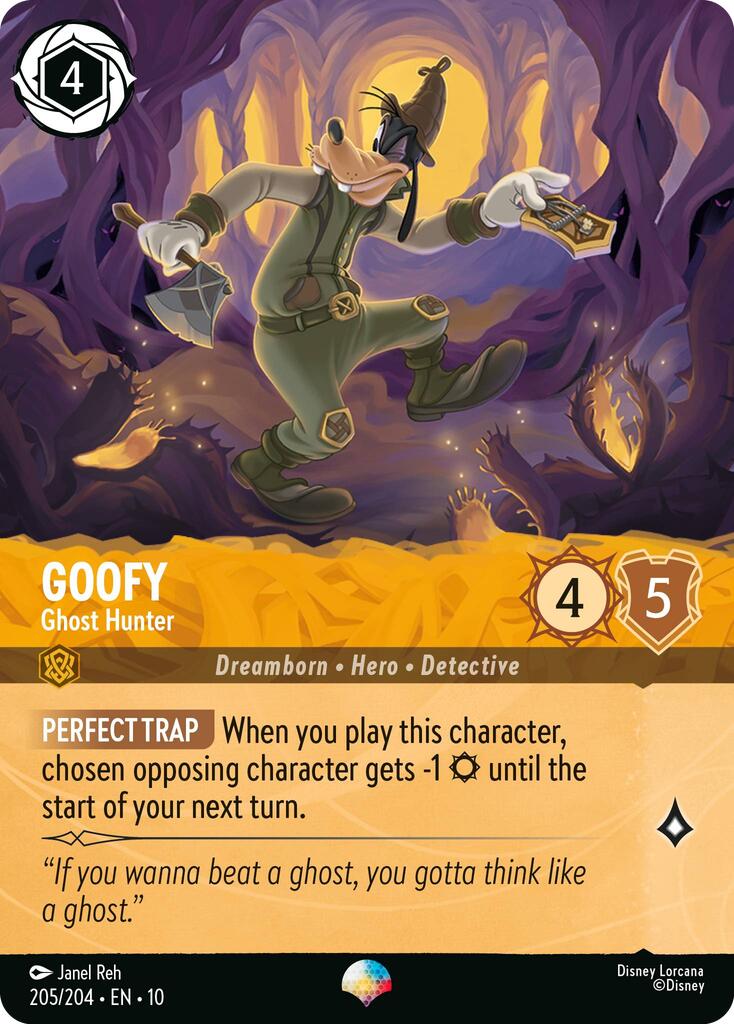 Disney Lorcana: Goofy - Ghost Hunter (Epic) card image
