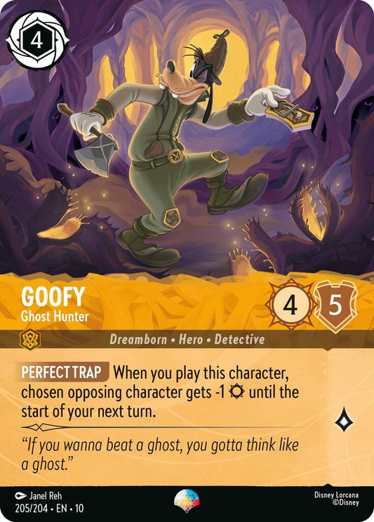 Disney Lorcana: Goofy - Ghost Hunter (Epic) card image