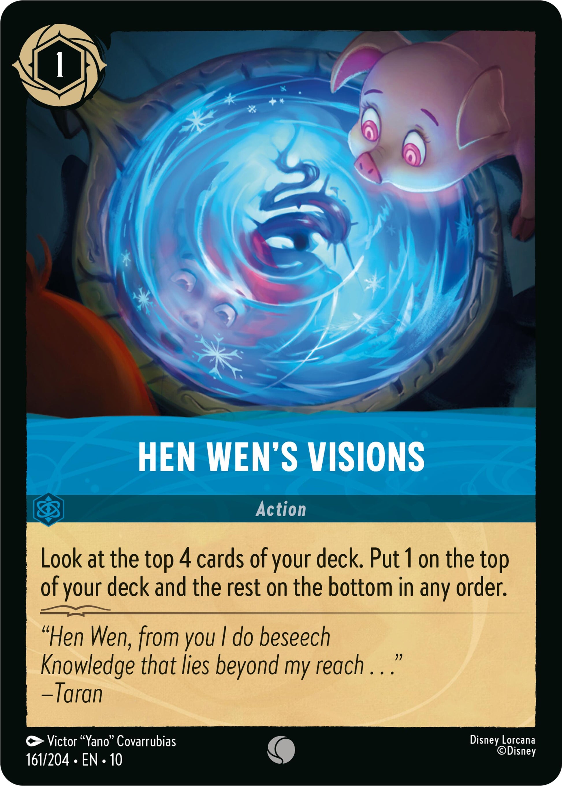 Disney Lorcana: Hen Wen's Visions card image