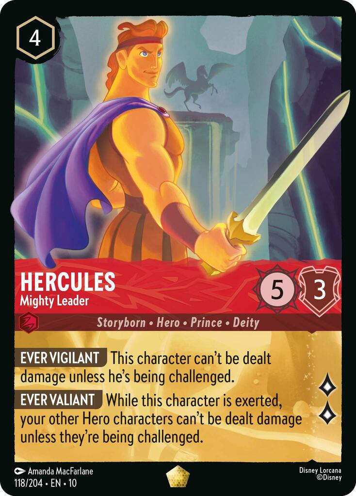 Disney Lorcana: Hercules - Mighty Leader card image