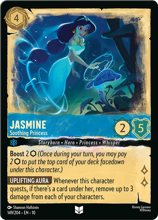 Disney Lorcana: Jasmine - Soothing Princess card image