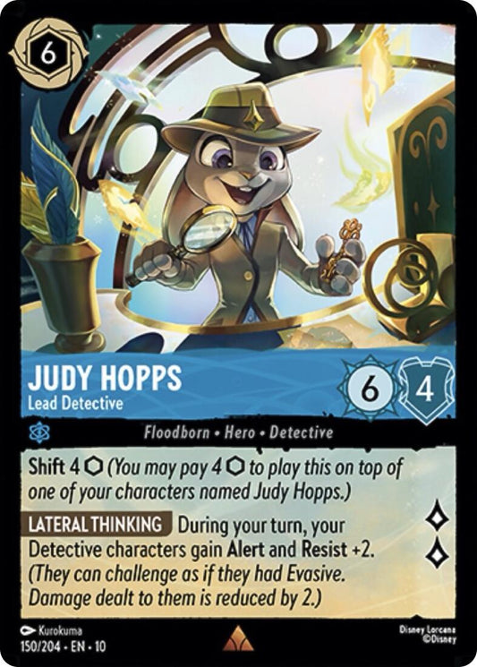 Disney Lorcana: Judy Hopps - Lead Detective card image