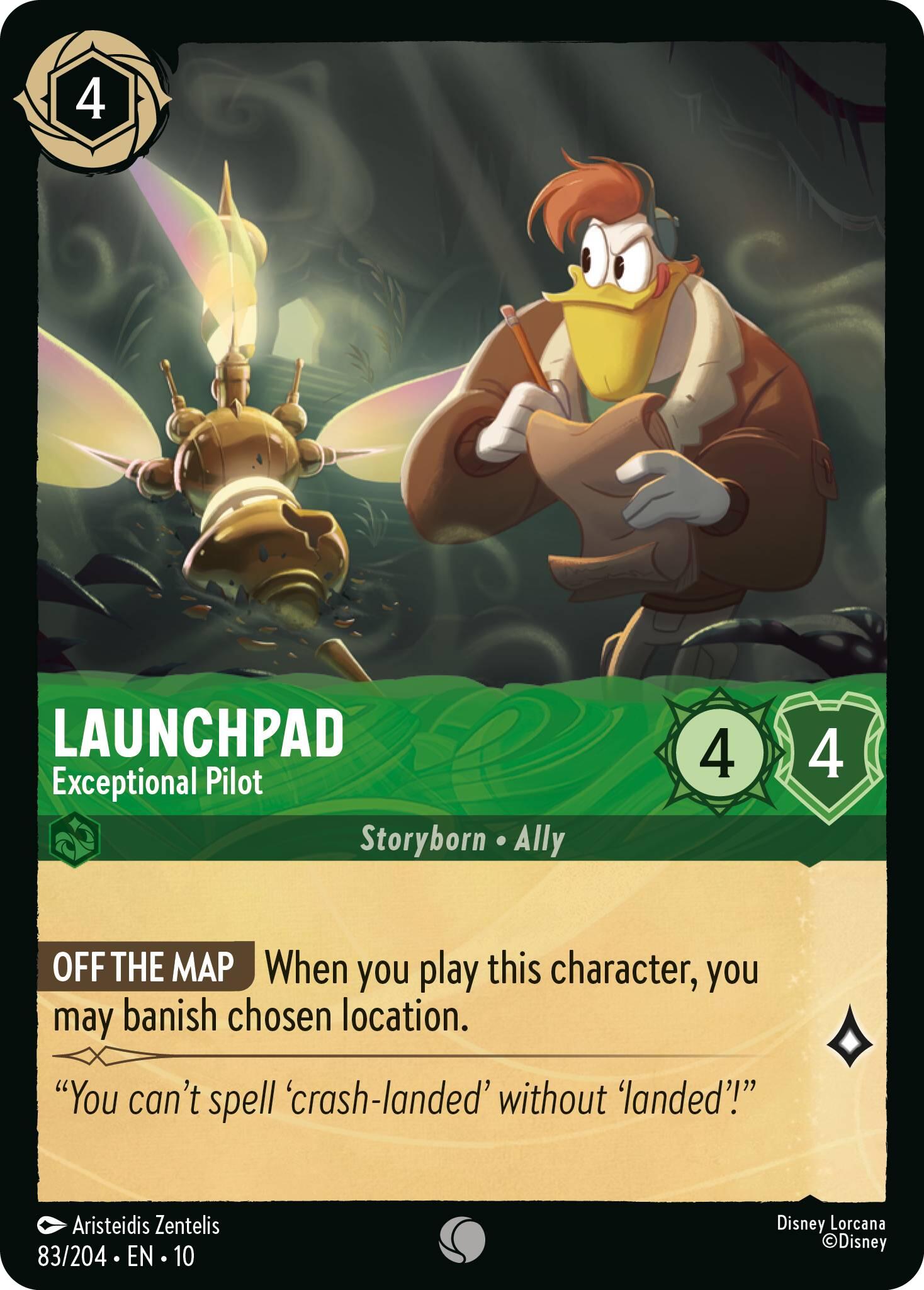 Disney Lorcana: Launchpad - Exceptional Pilot card image