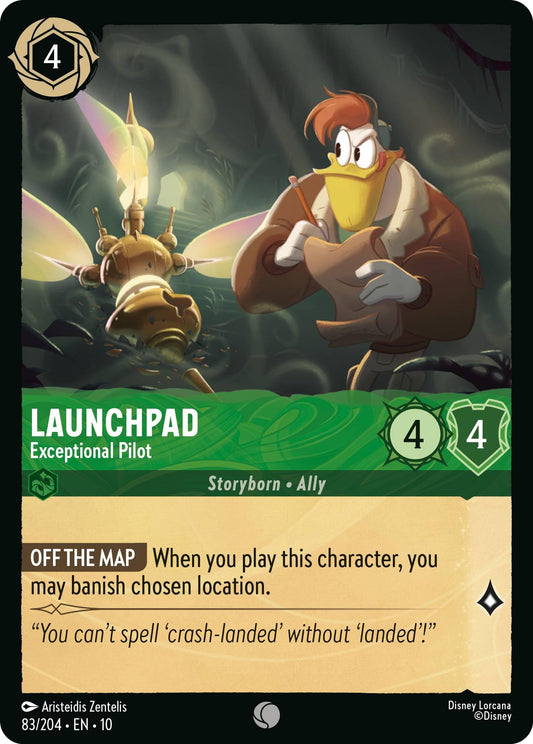 Disney Lorcana: Launchpad - Exceptional Pilot card image