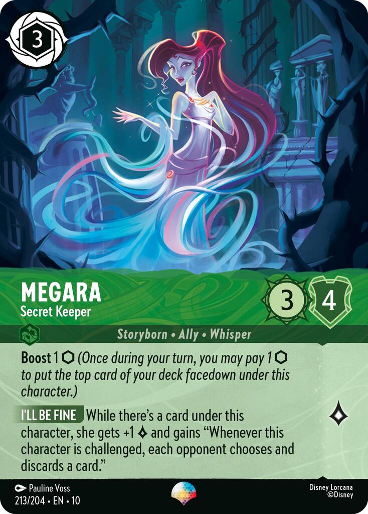 Disney Lorcana: Megara - Secret Keeper (Epic) card image