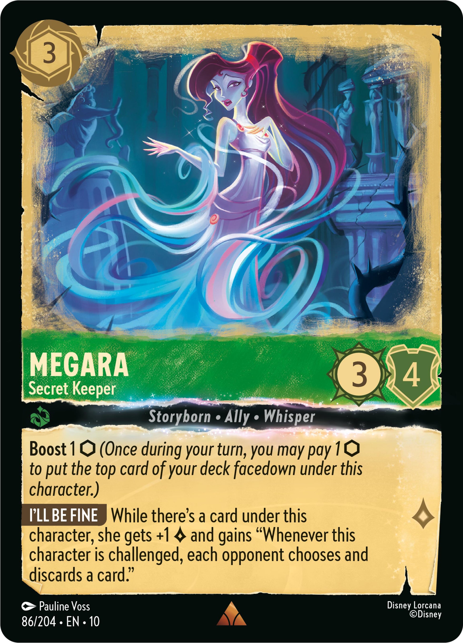 Disney Lorcana: Megara - Secret Keeper card image