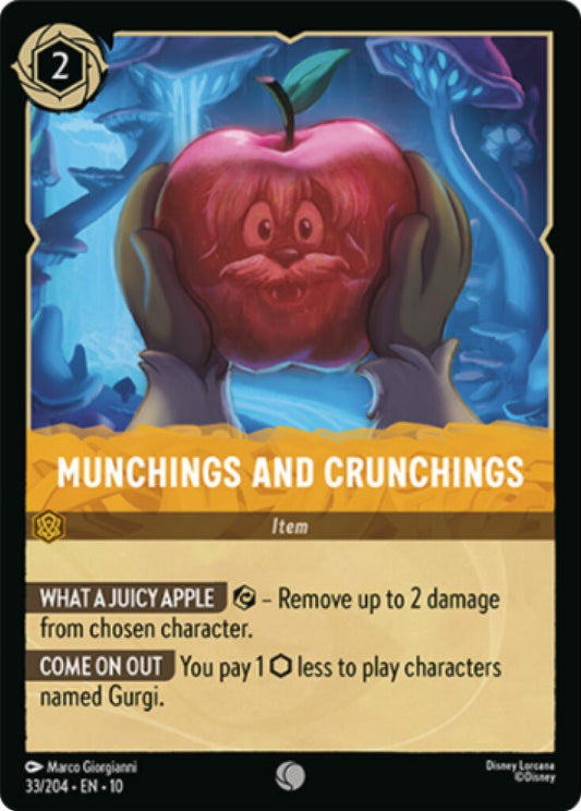 Disney Lorcana: Munchings and Crunchings card image