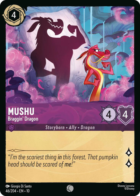 Disney Lorcana: Mushu - Braggin' Dragon card image