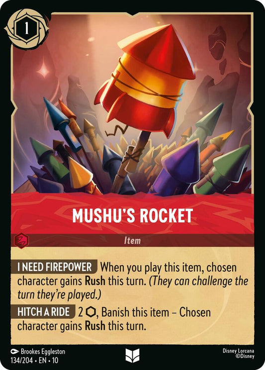 Disney Lorcana: Mushu's Rocket card image