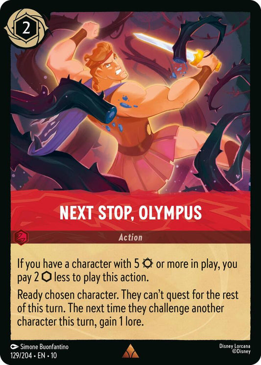 Disney Lorcana: Next Stop, Olympus card image