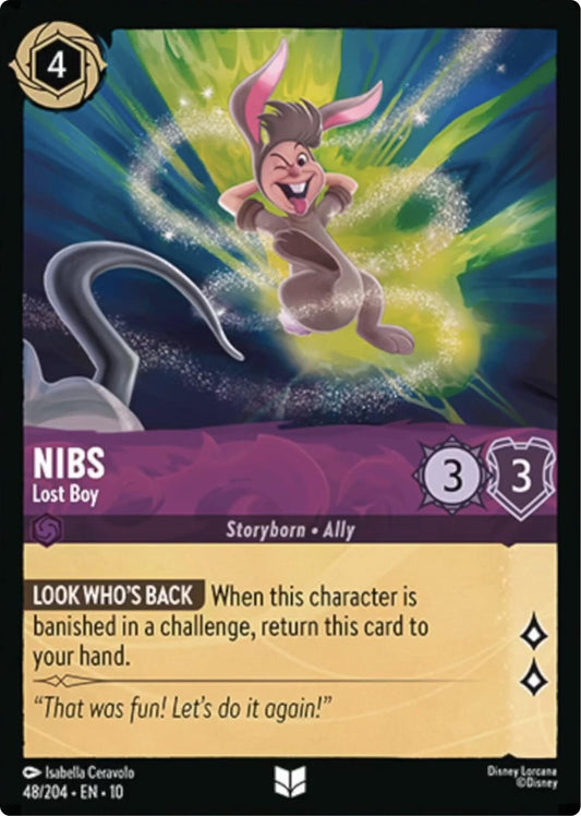 Disney Lorcana: Nibs - Lost Boy card image