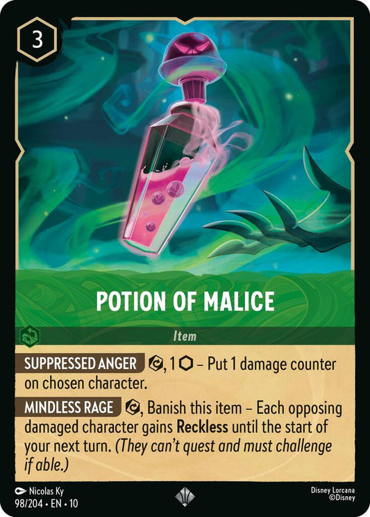 Disney Lorcana: Potion of Malice card image