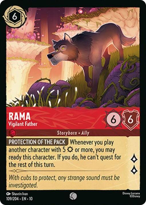 Disney Lorcana: Rama - Vigilant Father card image