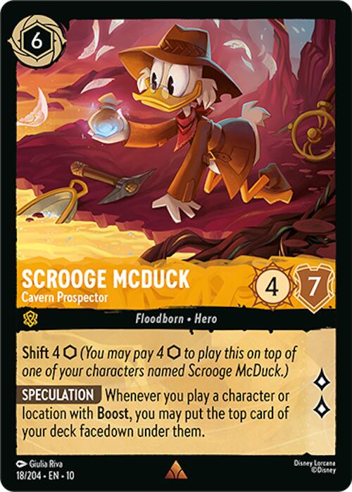 Disney Lorcana: Scrooge McDuck - Cavern Prospector card image