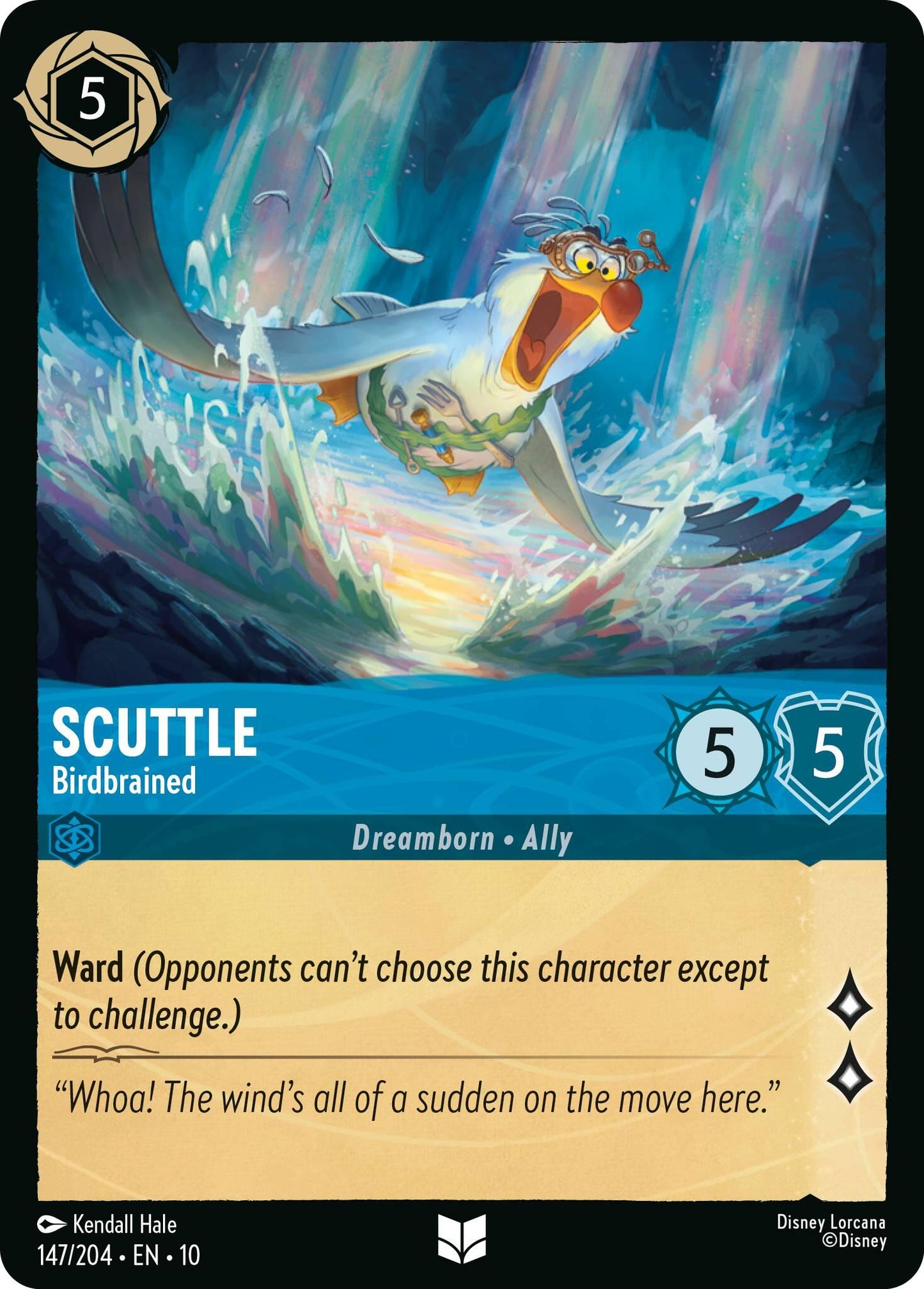 Disney Lorcana: Scuttle - Birdbrained card image
