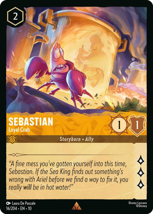Disney Lorcana: Sebastian - Loyal Crab card image