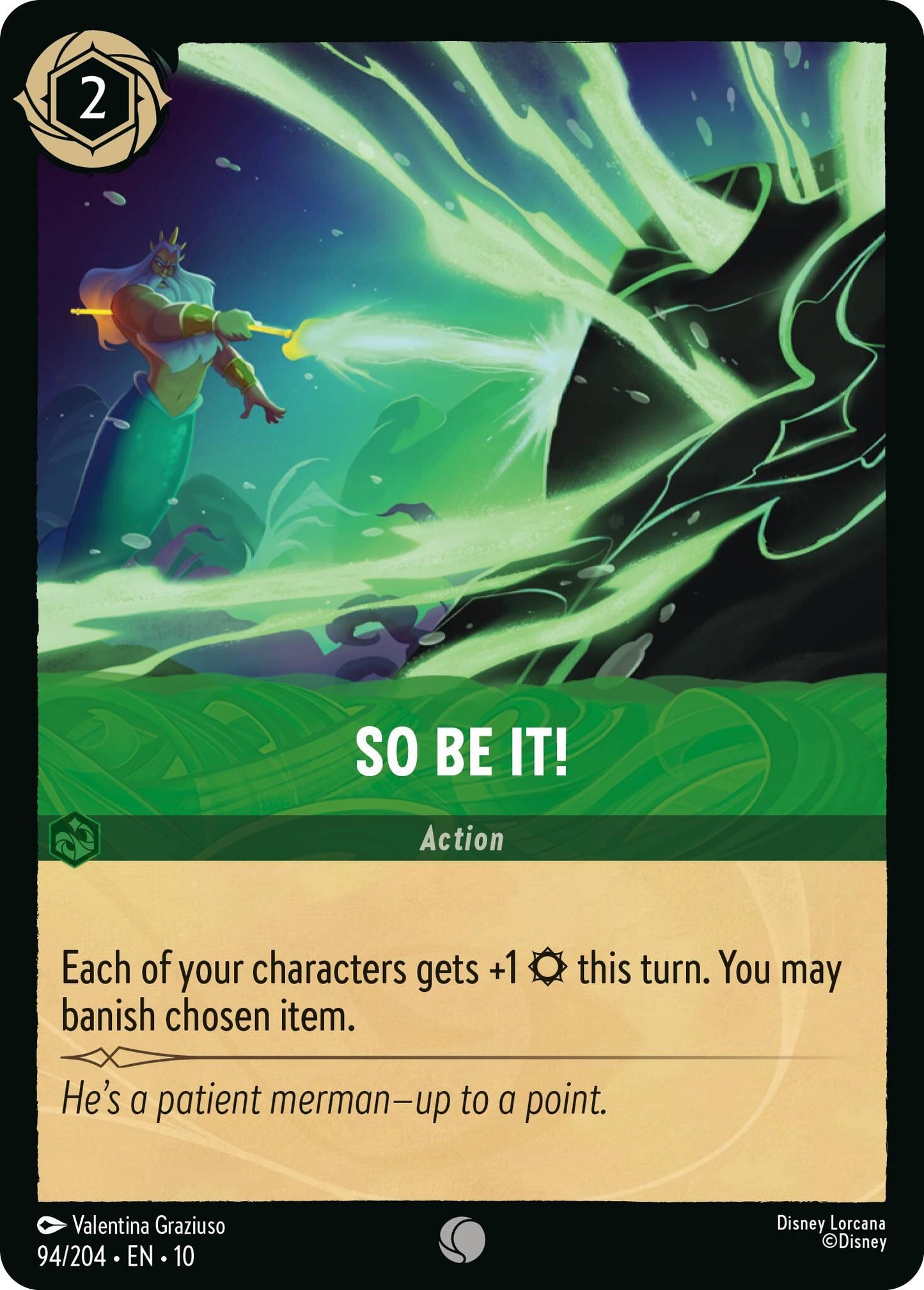 Disney Lorcana: So Be It! card image