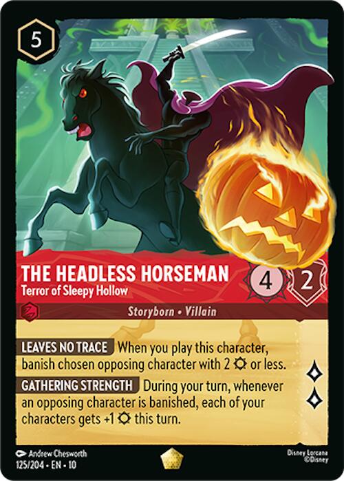 Disney Lorcana: The Headless Horseman - Terror of Sleepy Hollow card image