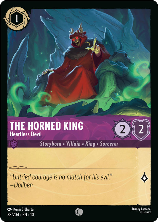 Disney Lorcana: The Horned King - Heartless Devil card image