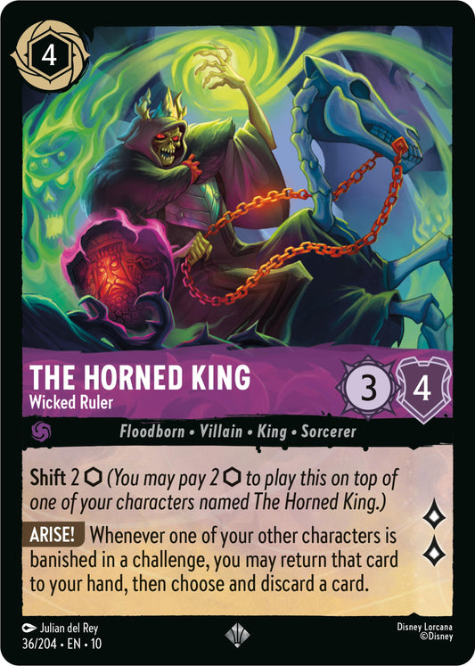Disney Lorcana: The Horned King - Wicked Ruler card image