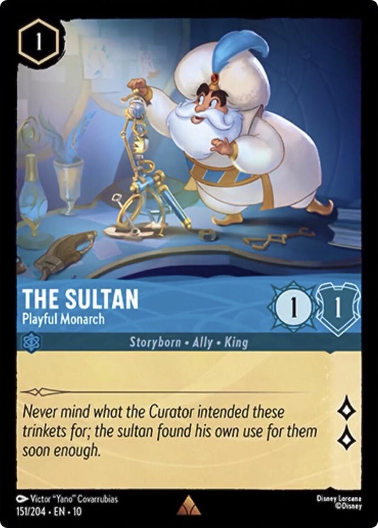 Disney Lorcana: The Sultan - Playful Monarch card image