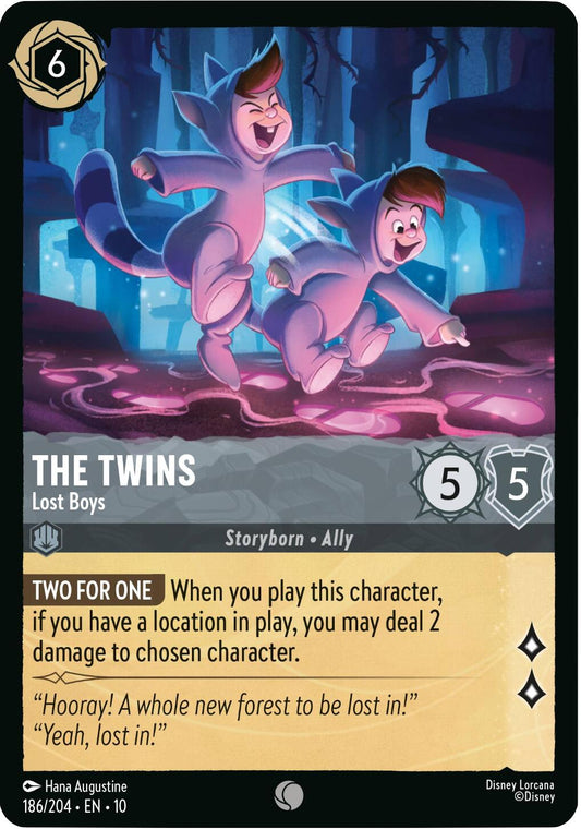 Disney Lorcana: The Twins - Lost Boys card image