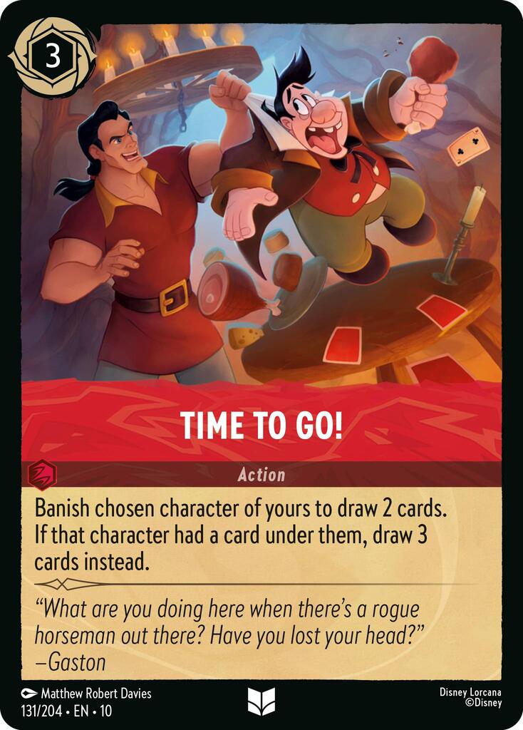 Disney Lorcana: Time to Go! card image
