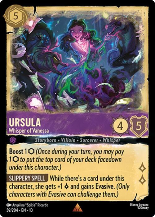 Disney Lorcana: Ursula - Whisper of Vanessa card image
