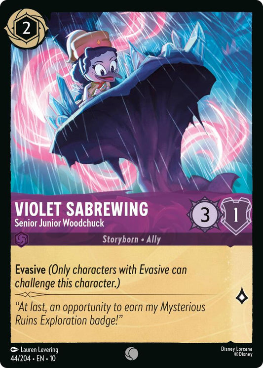 Disney Lorcana: Violet Sabrewing - Senior Junior Woodchuck card image
