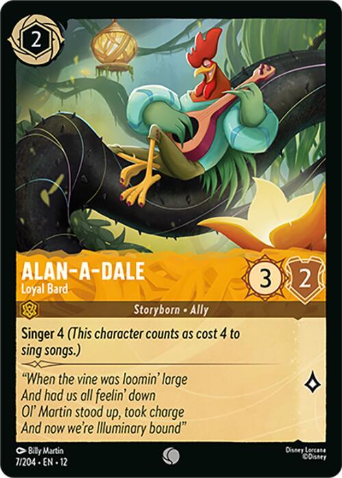 Disney Lorcana: Alan-a-Dale - Loyal Bard card image