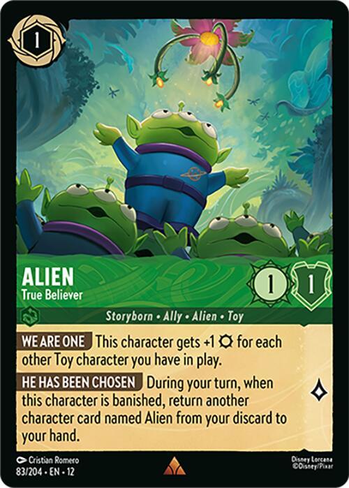 Disney Lorcana: Alien - True Believer card image