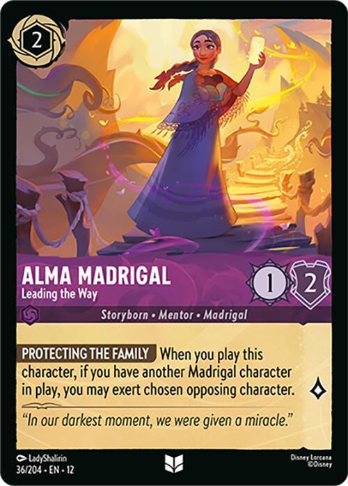 Disney Lorcana: Alma Madrigal - Leading the Way card image