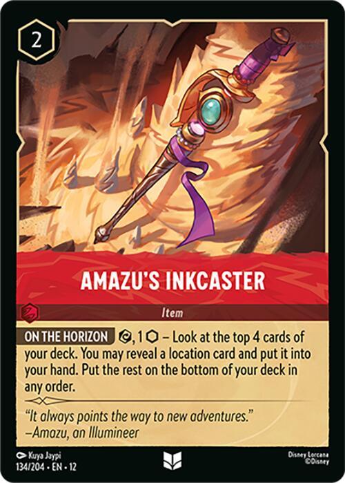 Disney Lorcana: Amazu's Inkcaster card image