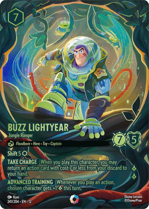 Disney Lorcana: Buzz Lightyear - Jungle Ranger (Iconic) card image