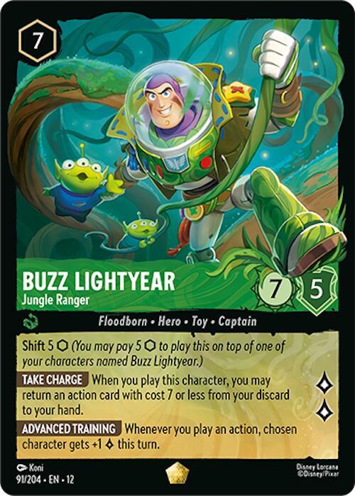 Disney Lorcana: Buzz Lightyear - Jungle Ranger card image