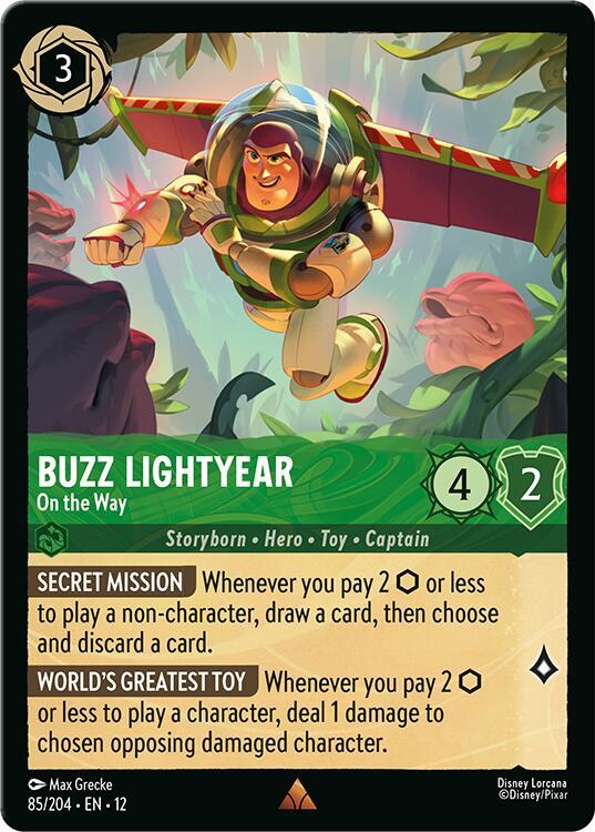 Disney Lorcana: Buzz Lightyear - On the Way card image