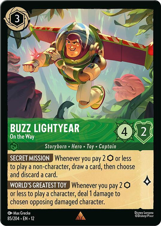 Disney Lorcana: Buzz Lightyear - On the Way card image