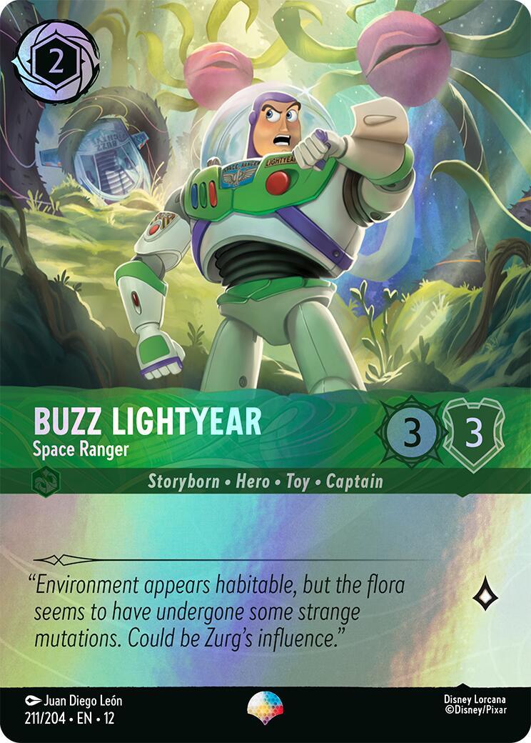 Disney Lorcana: Buzz Lightyear - Space Ranger (Epic) card image