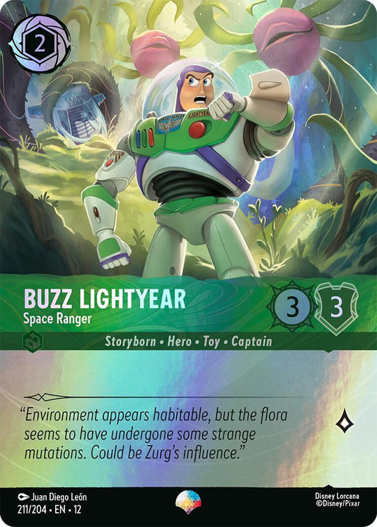 Disney Lorcana: Buzz Lightyear - Space Ranger (Epic) card image