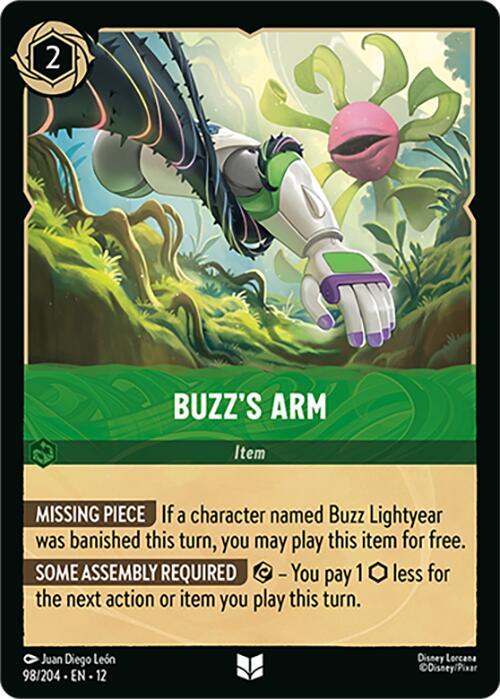 Disney Lorcana: Buzz's Arm card image