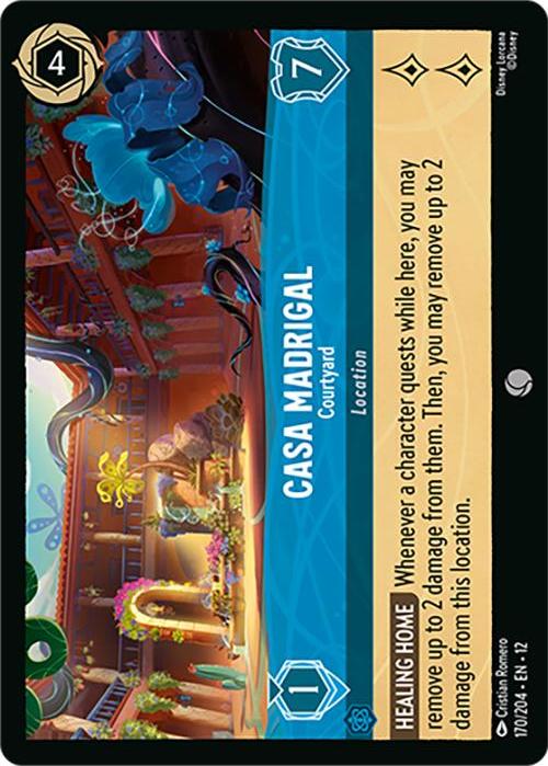 Disney Lorcana: Casa Madrigal - Courtyard card image