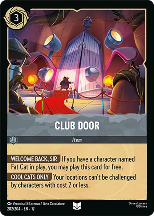 Disney Lorcana: Club Door card image