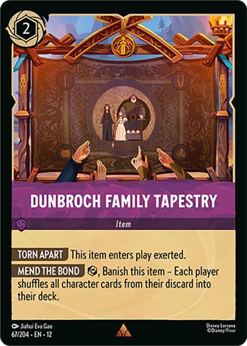 Disney Lorcana: DunBroch Family Tapestry card image