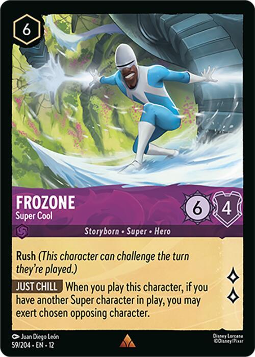 Disney Lorcana: Frozone - Super Cool card image