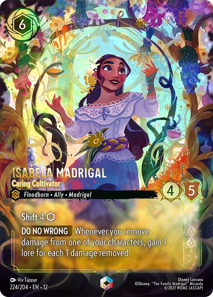 Disney Lorcana: Isabela Madrigal - Caring Cultivator (Enchanted) card image
