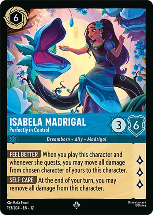 Disney Lorcana: Isabela Madrigal - Perfectly in Control card image
